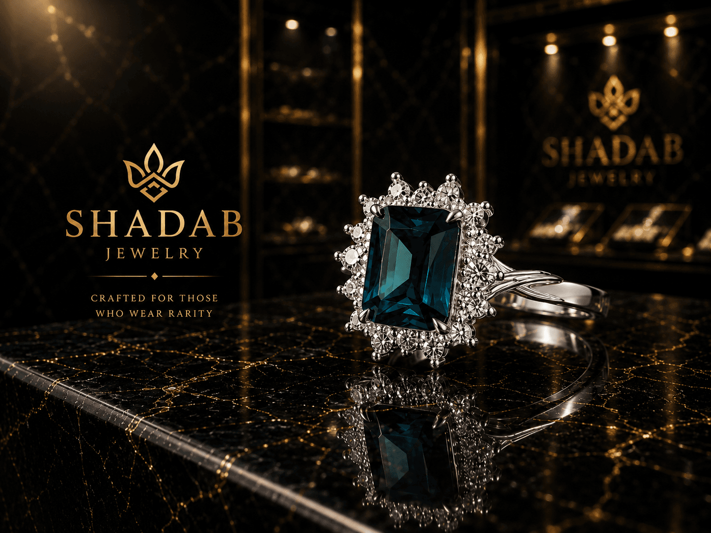 Midnight Celestia Ring