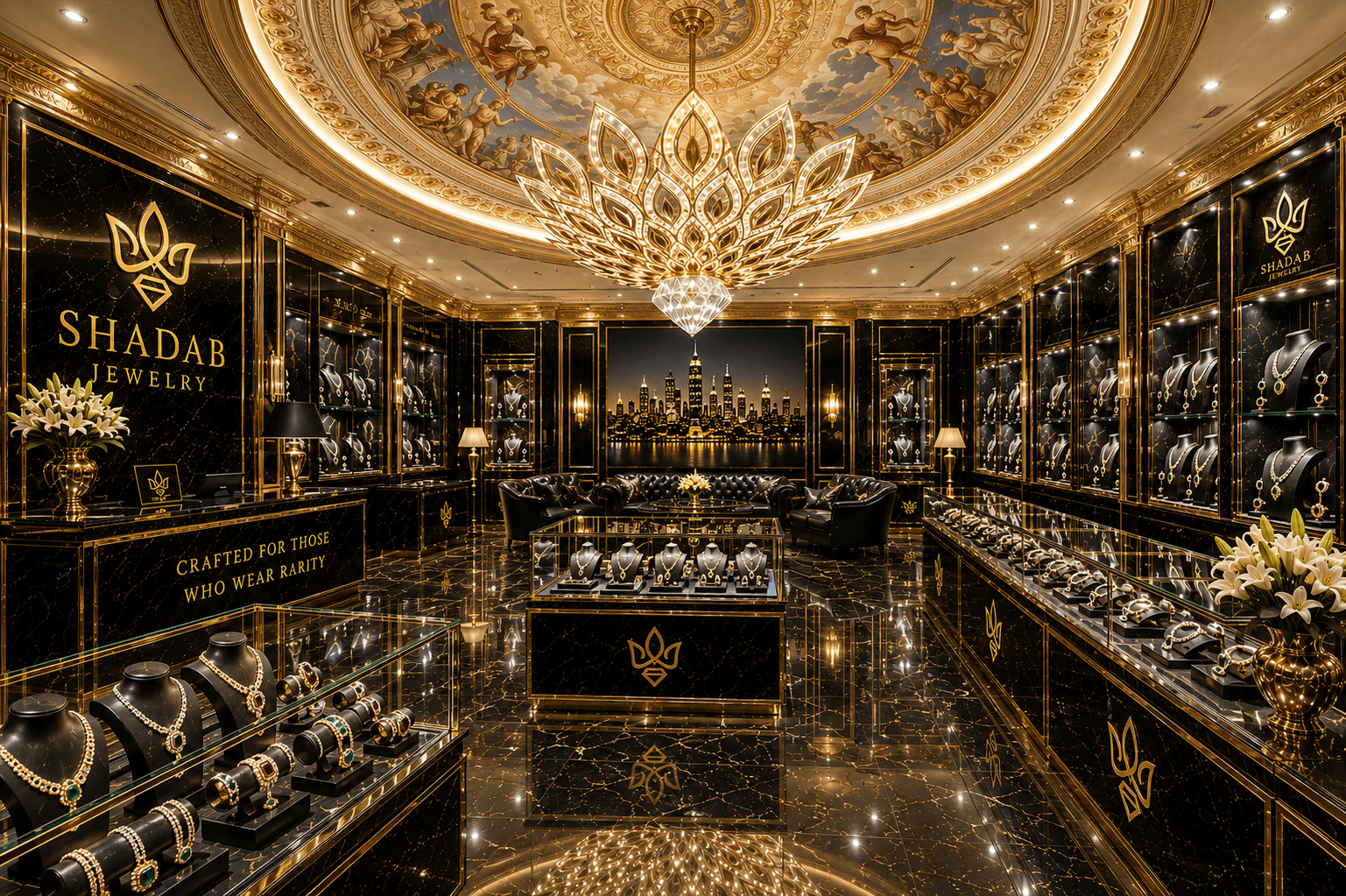 Persian luxury showroom